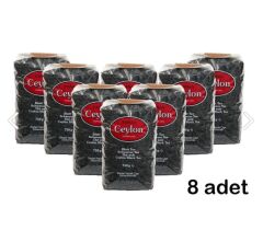 TANAY Ceylon İthal Sri Lanka Siyah Yaprak Seylan Çayı Kaçak Çay 750 gr 8 adet (6.000 gr)