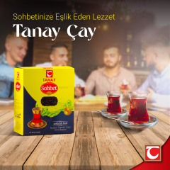 TANAY Sohbet Bergamotlu İthal Seylan Çayı 400 gr